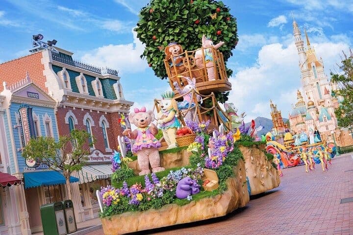 Билет на 1 день в Hong Kong Disneyland с трансфером из/в отель